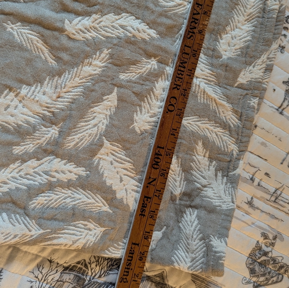 crane baby blanket grey feather - Picture 4 of 6